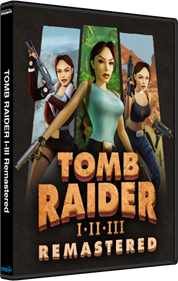 Tomb Raider I-III Remastered  - Box - 3D Image