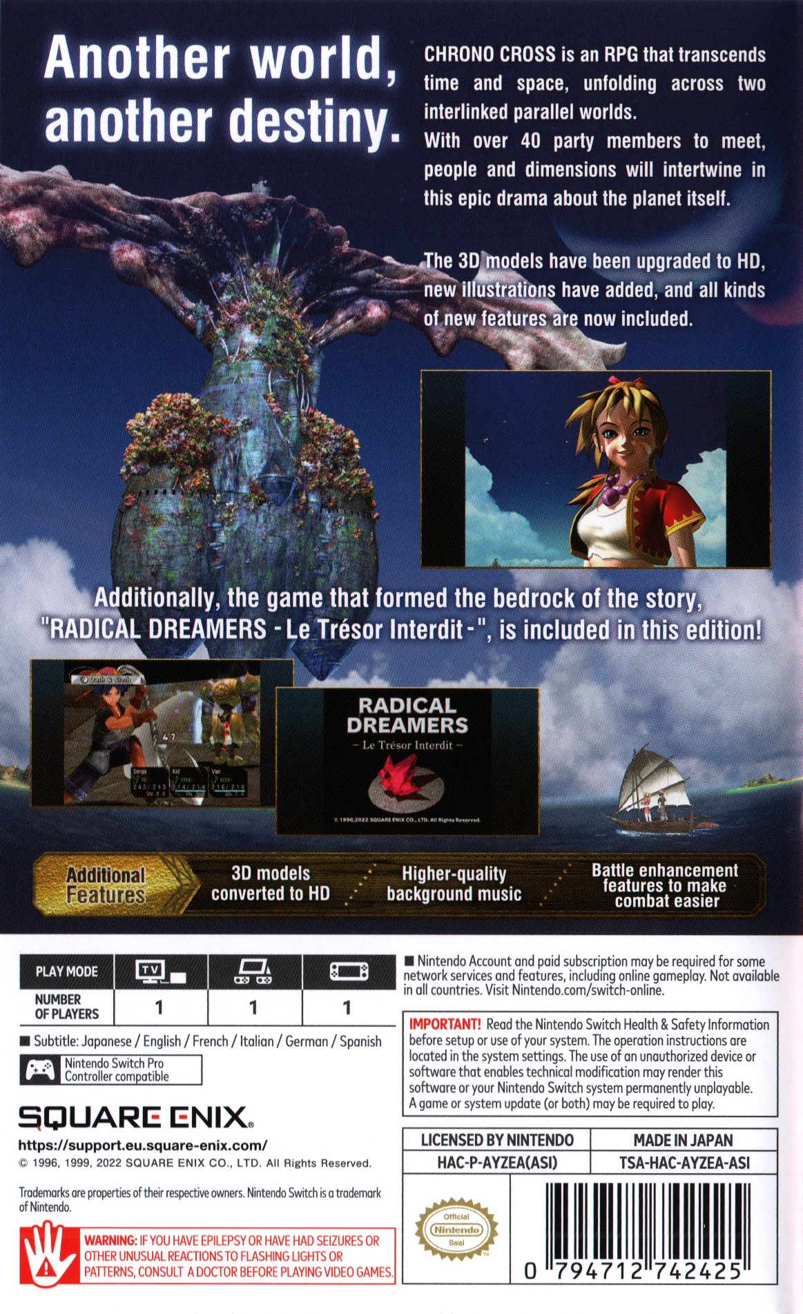 Petition · Chrono Cross HD Remake ·