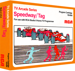 TV Arcade Series: Speedway + Tag - Box - 3D Image