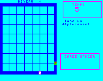 La Carotte Malicieuse: Reperage et Deplacement Sur un Plan Quadrille - Screenshot - Gameplay Image