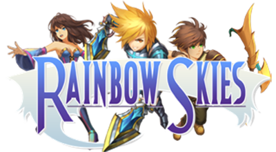 Rainbow Skies - Clear Logo Image