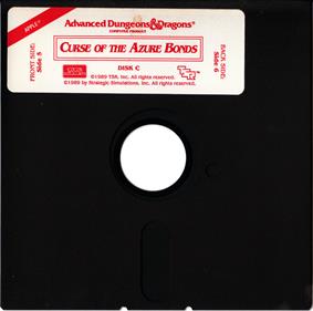 Advanced Dungeons & Dragons: Curse of the Azure Bonds - Disc Image