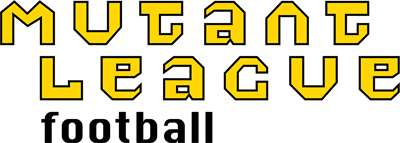 Mutant League Football - Clear Logo Image