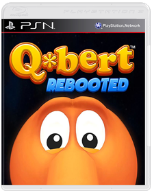 Q*bert Rebooted - Box - Front - Reconstructed Image