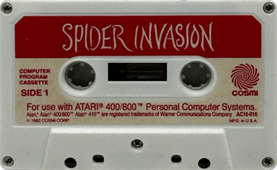 Spider Invasion - Cart - Front Image