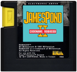 James Pond II: Codename: RoboCod - Cart - Front Image