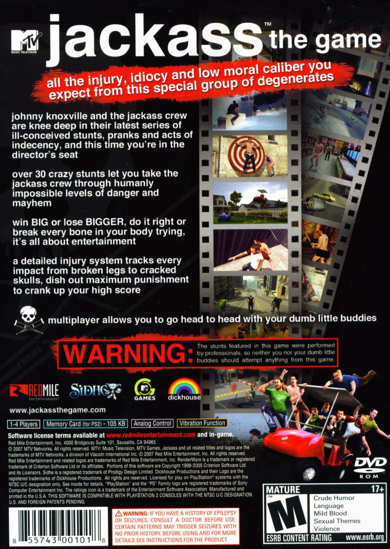 Jackass: The Game Images - LaunchBox Games Database