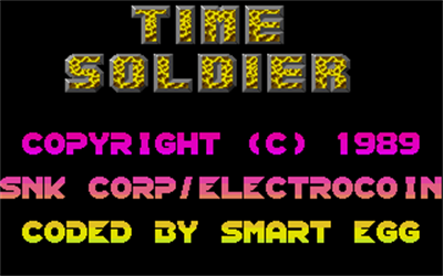 Time Soldier - Screenshot - Game Title Image