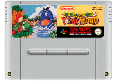 Super Mario World 2: Yoshi's Island - Fanart - Cart - Front