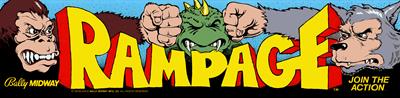 Rampage - Arcade - Marquee Image