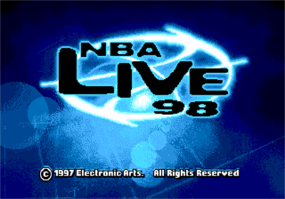 NBA Live 98 - Screenshot - Game Title Image