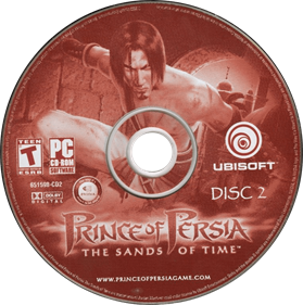 Prince of Persia: The Sands of Time - Disc Image