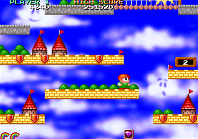 Bubble Bobble also featuring Rainbow Islands - Screenshot - Gameplay Image