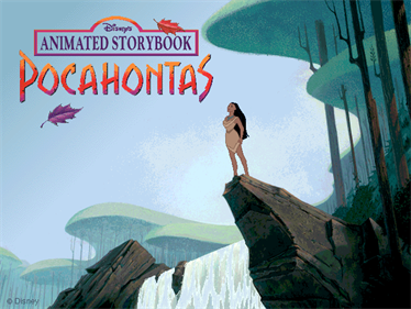 Disney's Animated Storybook: Pocahontas - Screenshot - Game Title Image