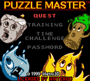Puzzle Master - Screenshot - Game Title Image