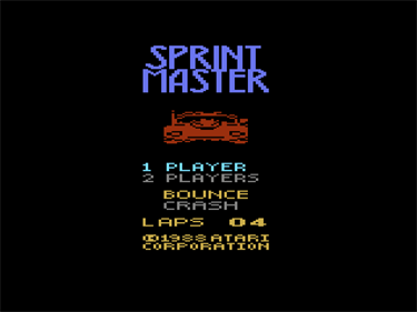 Sprint Master - Screenshot - Game Title Image