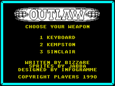 Outlaw - Screenshot - Game Select Image
