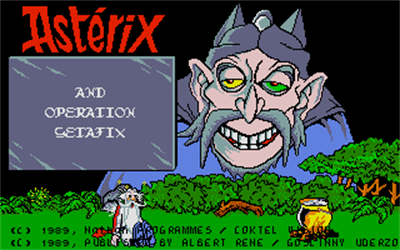 Astérix: Operation Getafix - Screenshot - Game Title Image