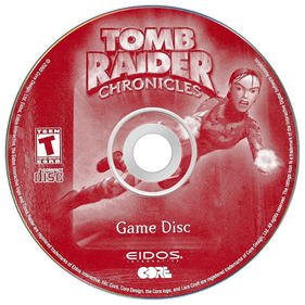 Tomb Raider: Chronicles - Disc Image