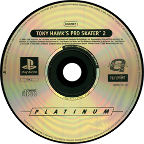 Tony Hawk's Pro Skater 2 - Disc Image