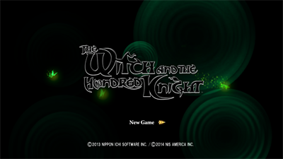 The Witch and the Hundred Knight - Screenshot - Game Title Image