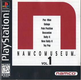 Namco Museum Vol. 1 - Box - Front Image