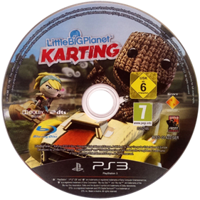 LittleBigPlanet Karting - Disc Image