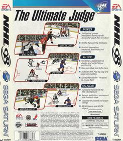 NHL 98 - Box - Back Image