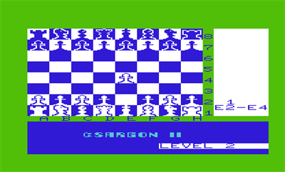 Sargon II Chess - Screenshot - Gameplay Image