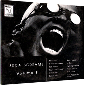 Sega Screams: Volume 1 - Box - 3D Image