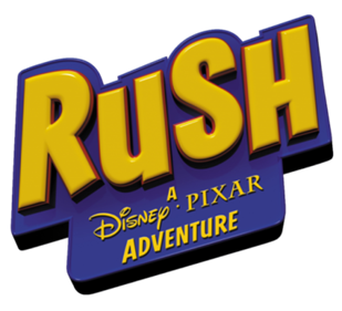 RUSH: A Disney • PIXAR Adventure - Clear Logo Image