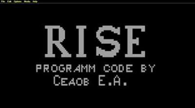 Rise - Screenshot - Game Title Image