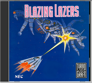 Blazing Lazers - Box - Front - Reconstructed Image