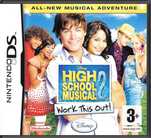High School Musical 2: Work This Out! - Box - Front - Reconstructed Image