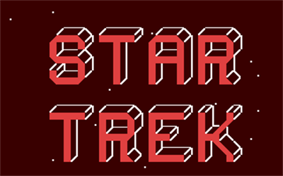 Star Trek (Sharedata) - Screenshot - Game Title Image