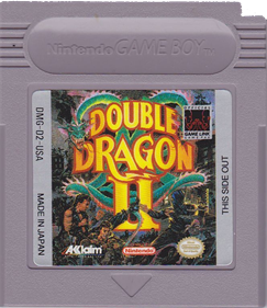 Double Dragon II - Cart - Front Image