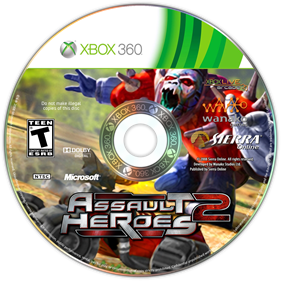 Assault Heroes 2 - Fanart - Disc Image