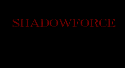 ShadowForce - Screenshot - Game Title Image