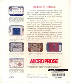 MicroProse Entertainment Pack Vol #1: Dr Floyd's Desktop Toys - Box - Back Image