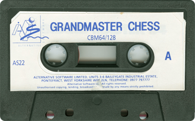 Grandmaster Chess - Cart - Front Image