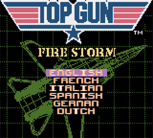 Top Gun: Firestorm - Screenshot - Game Title Image