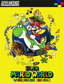 Super Mario World Widescreen Edition - Fanart - Box - Front Image