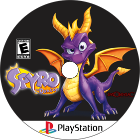 Spyro the Dragon - Fanart - Disc Image