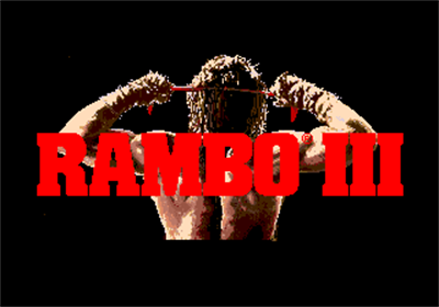 Rambo III - Screenshot - Game Title Image