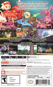 Dragon Marked for Death - Box - Back Image