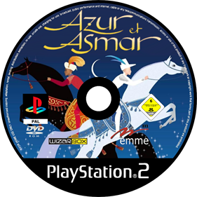 Azur & Asmar - Fanart - Disc Image