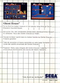 Ghost House - Box - Back Image