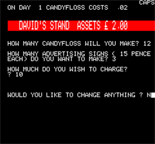 Candy Floss & Hangman - Screenshot - Gameplay Image
