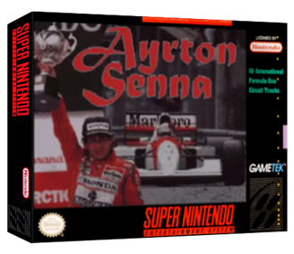 Ayrton Senna Racing - Box - 3D Image