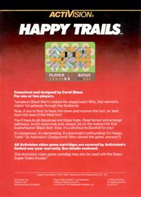 Happy Trails - Box - Back Image
